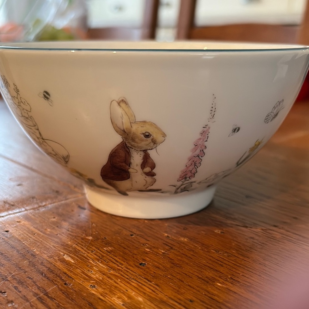 PETER RABBIT CEREAL BOWL           NWOT